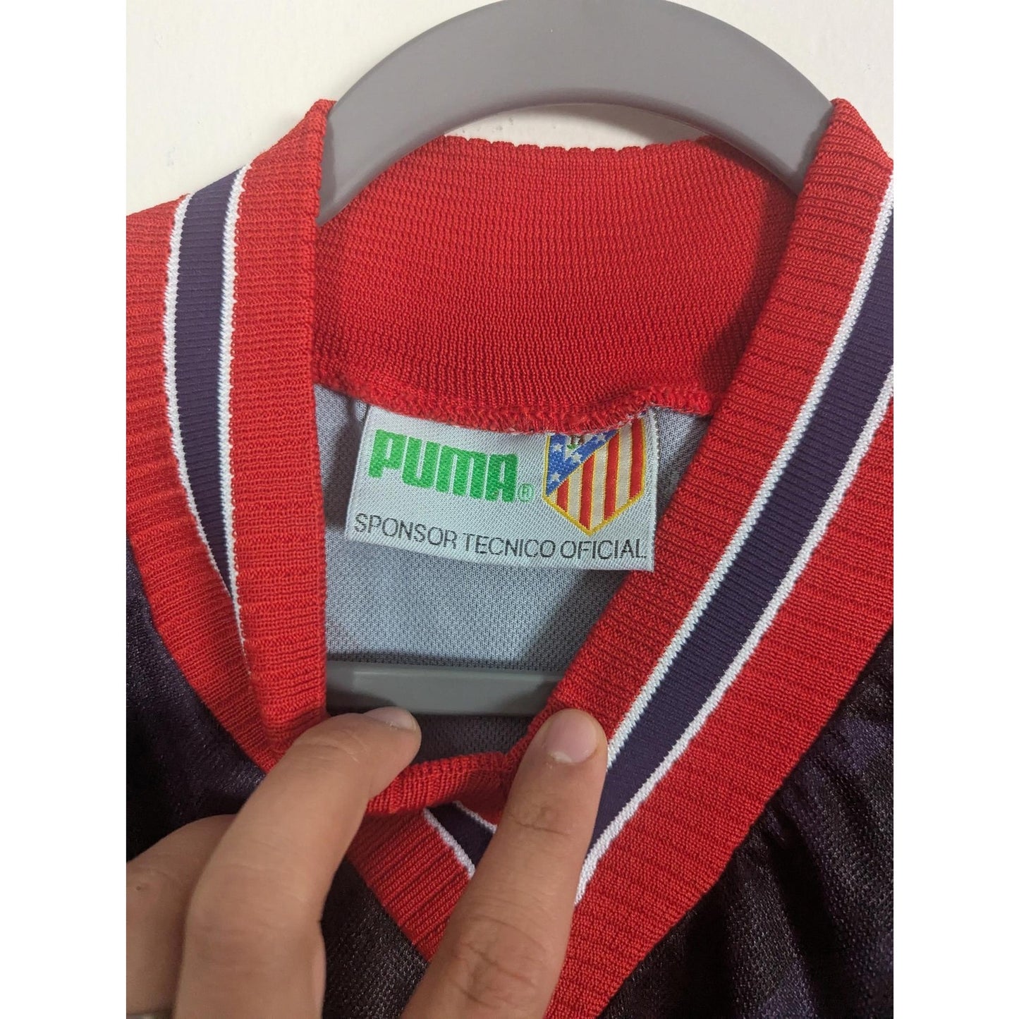 Atletico Madrid 1995-96 Third Jersey Men’s XL Vintage Puma Marbella Soccer Shirt