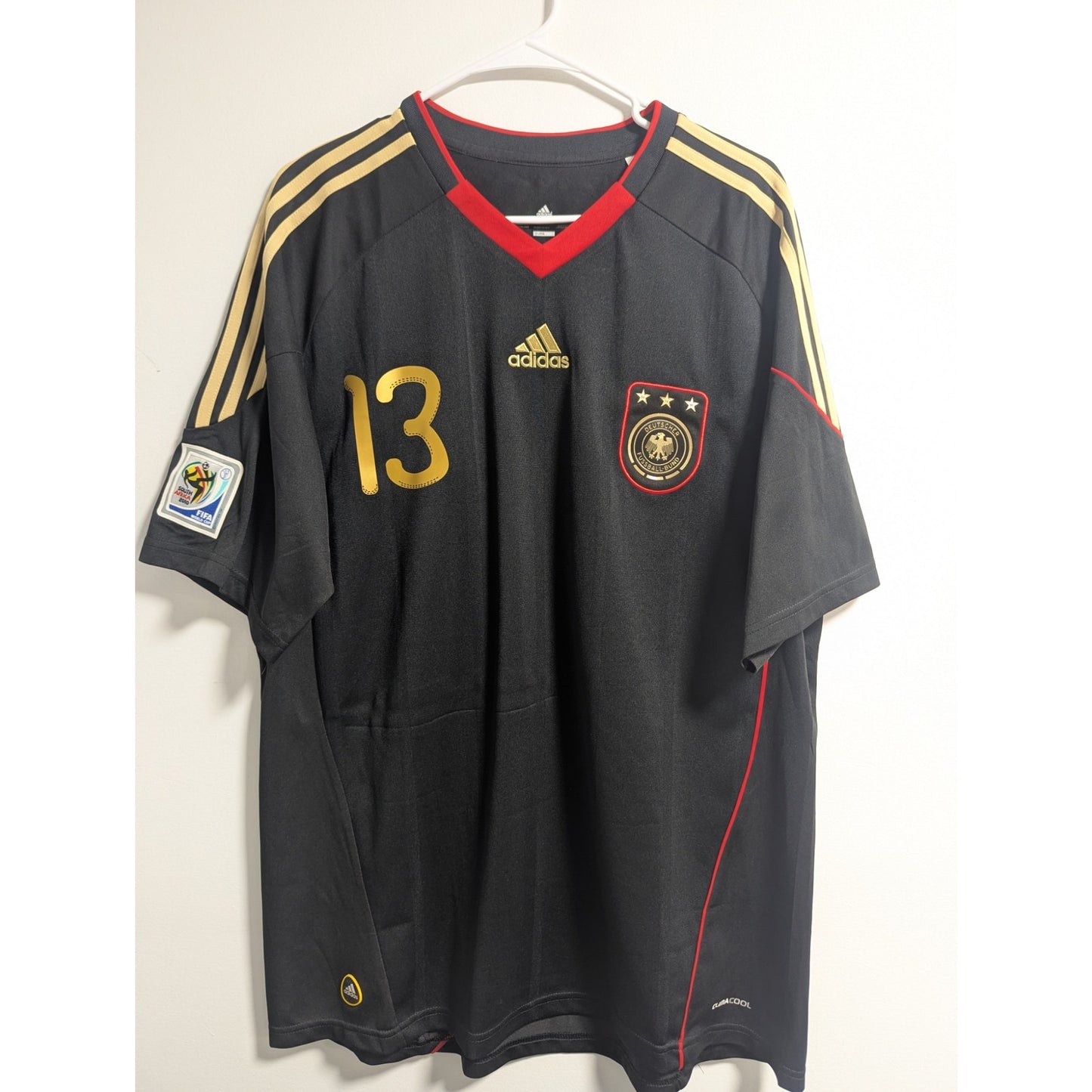Germany 2010 Away Thomas Muller Jersey - Men's XL - 2010 World Cup