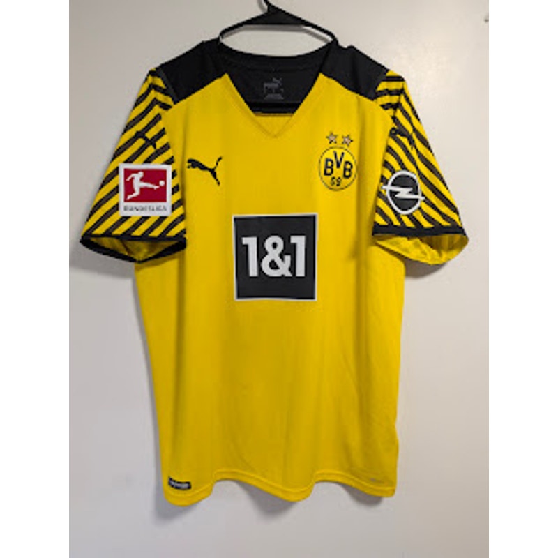 Dortmund 2021-22 home Haaland jersey - photo 2