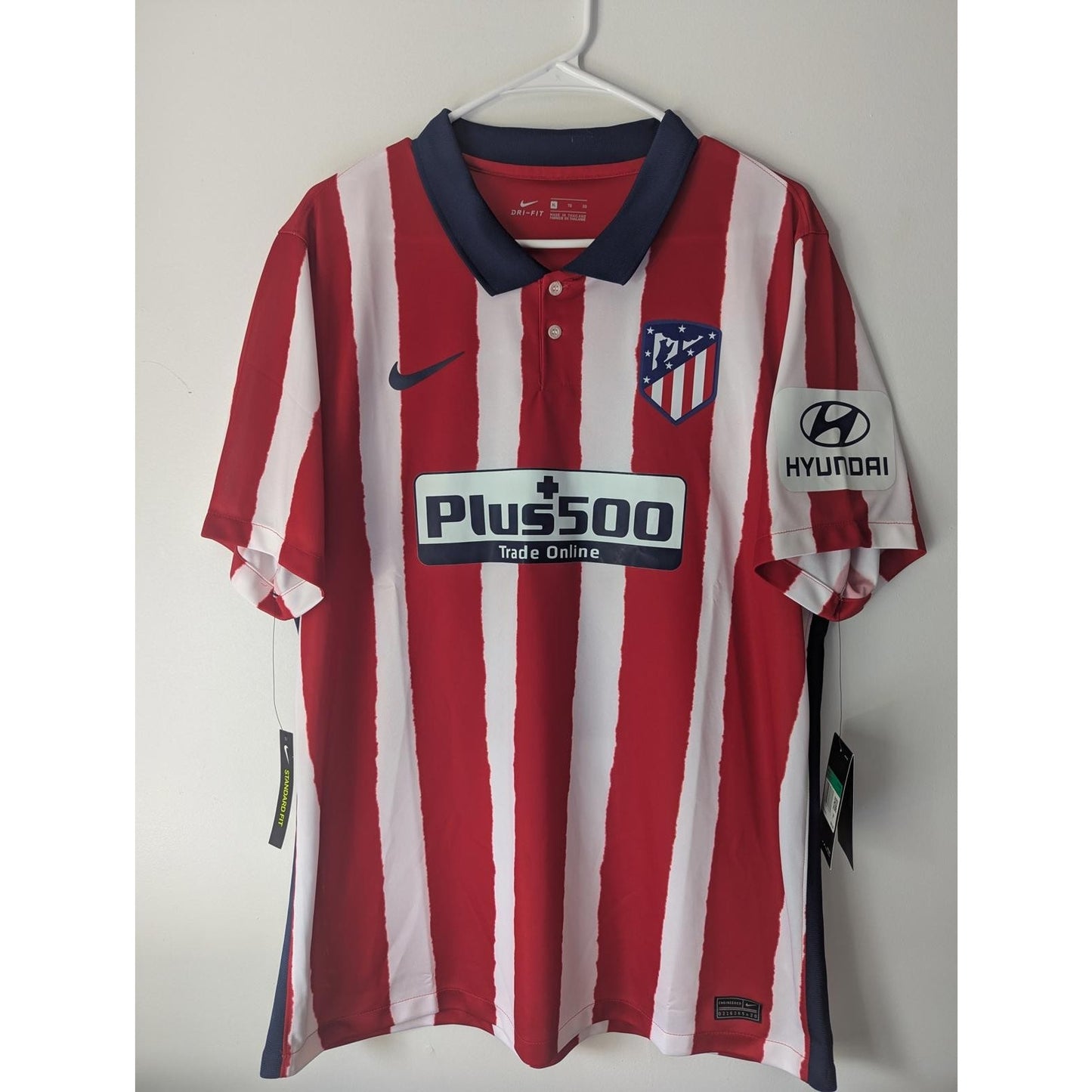 Atletico Madrid 2020/21 Home Luis Suarez Jersey Men XL NWT Authentic Soccer Kit