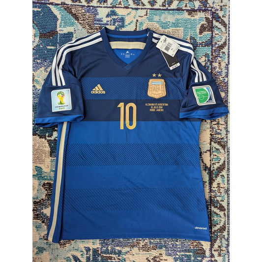 Argentina 2014 Away Messi Jersey | XL
