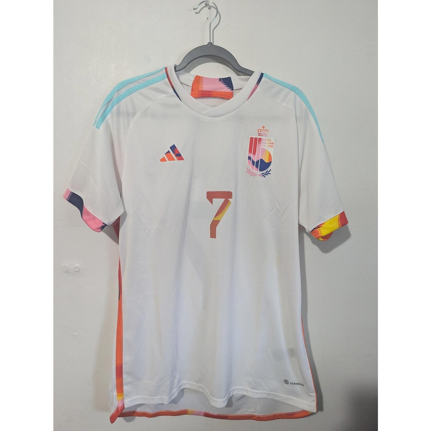 Belgium 2022 Away De Bruyne Jersey | Men's Large | Tomorrowland | NWT