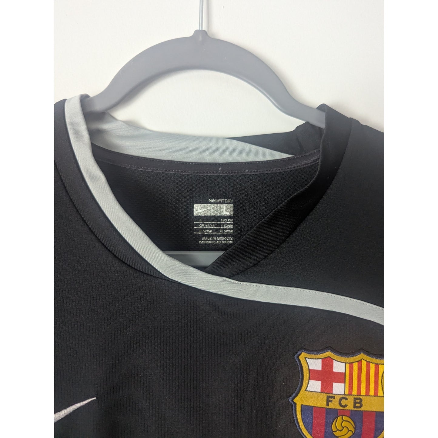 FC Barcelona 2008-09 Victor Valdés Goalkeeper Jersey – Men’s Large - Longsleeve