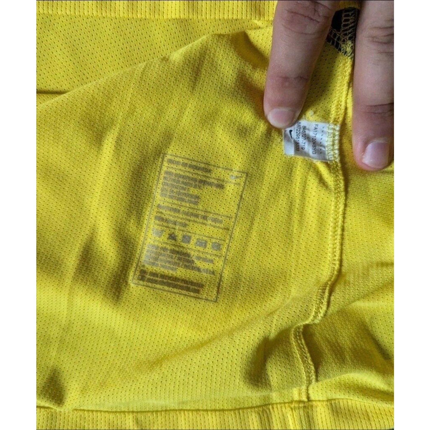 FC Barcelona 2017-18 Goalkeeper Jersey - Matchday Issue - Men's Large