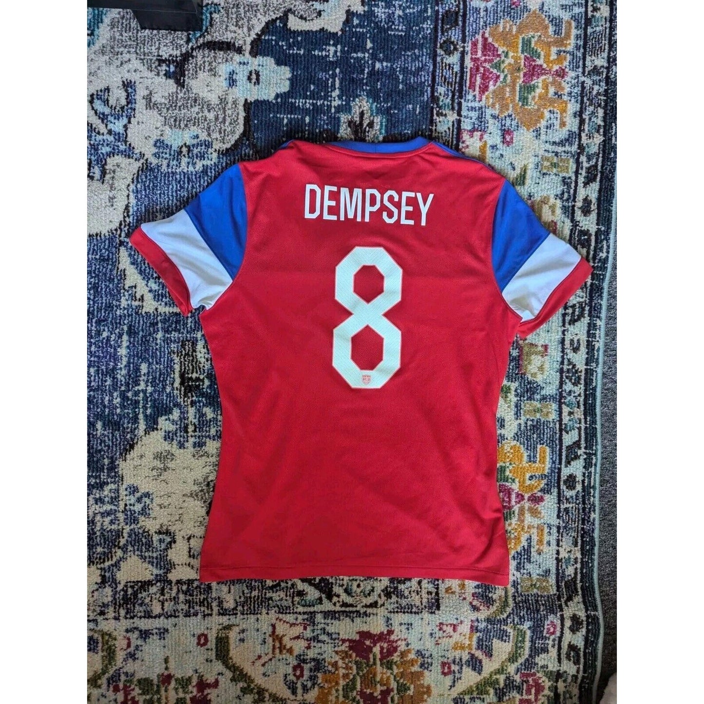 USA 2014 Away Clint Dempsey Jersey - Men's XL - Player Version