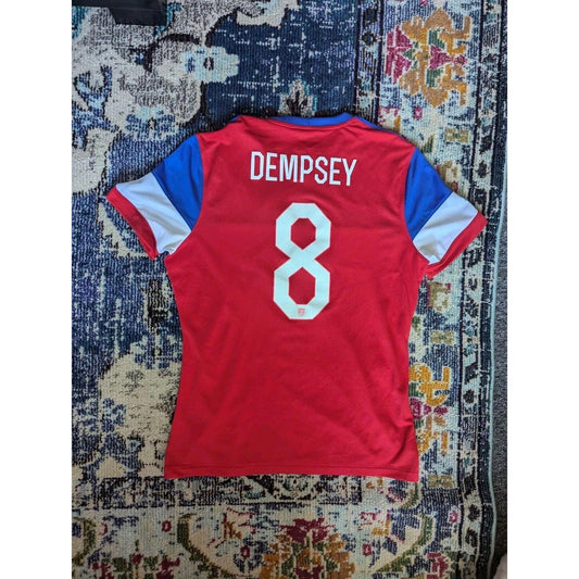 USA 2014 Away Clint Dempsey Jersey - Men's XL - Player Version