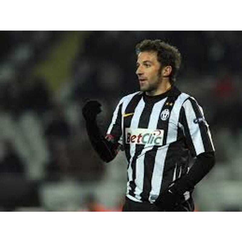 Juventus 2010–11 Home Del Piero Jersey – Men’s Large | Authentic Nike Serie A Patched Shirt