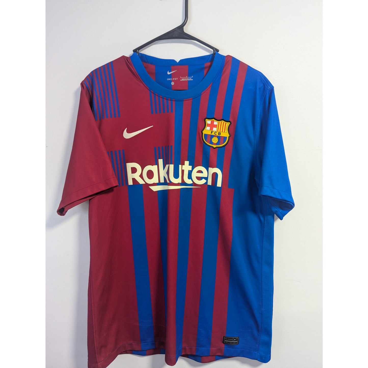 FC Barcelona 2021-2022 Home Pedri Jersey - Men's Large (CV7891-428)