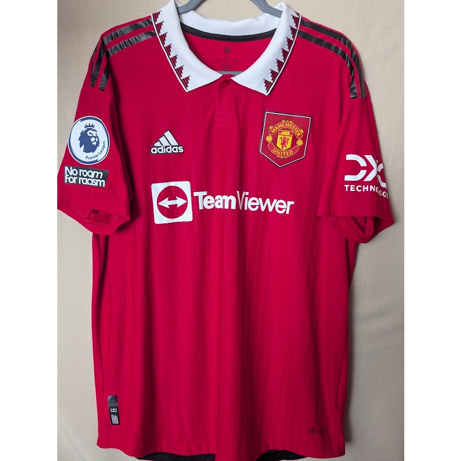 Manchester United 2022-23 Home Cristiano Ronaldo Jersey Mens XL adidas HT.RDY EPL Patched