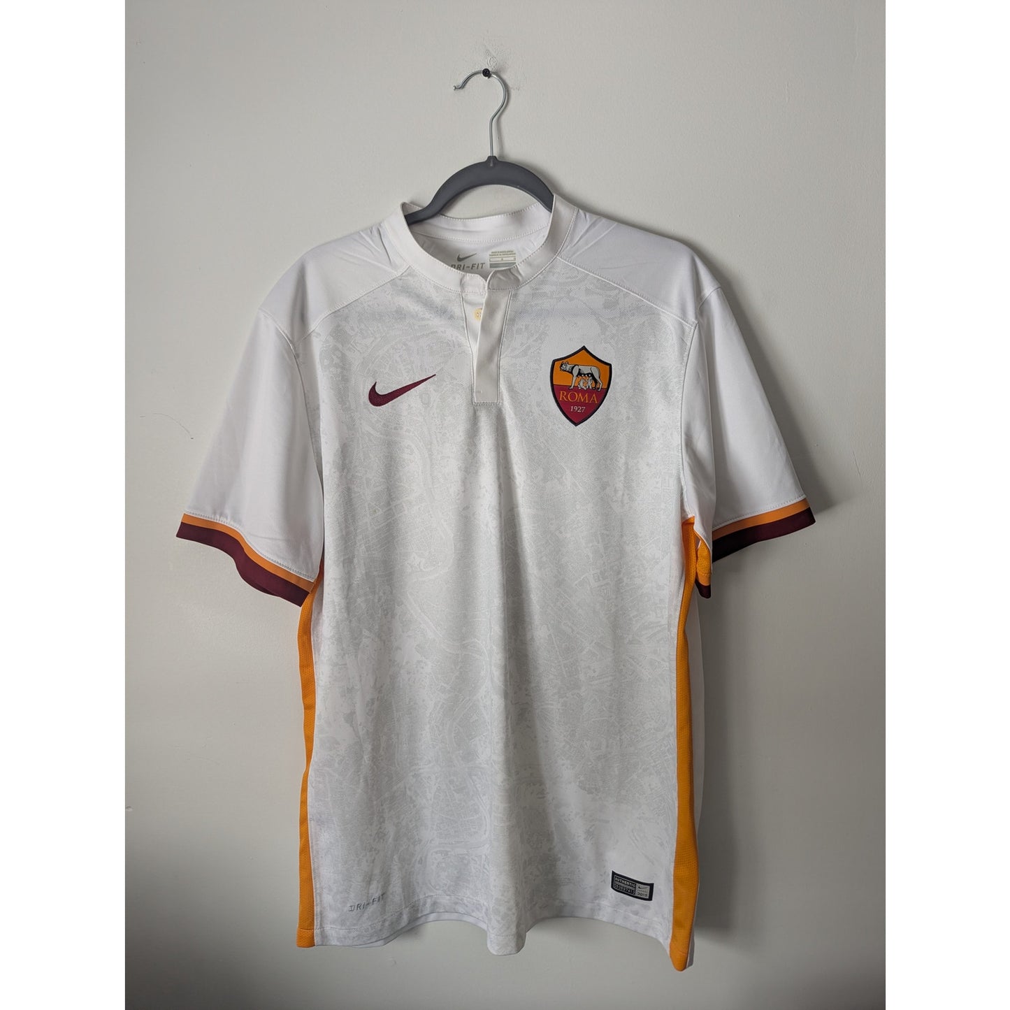 AS Roma 2015-2016 Away Mohamed Salah Jersey - Men's Large
