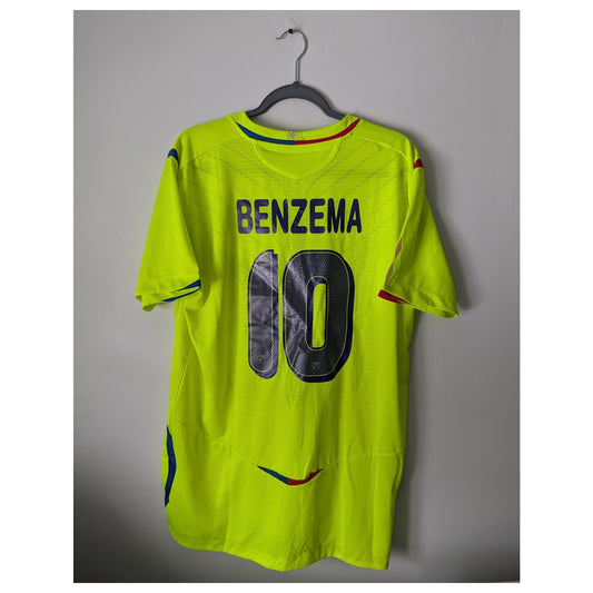 Rare Umbro Authentic Lyon Benzema Soccer Jersey Futbol 2008-2009 Third Men XXL