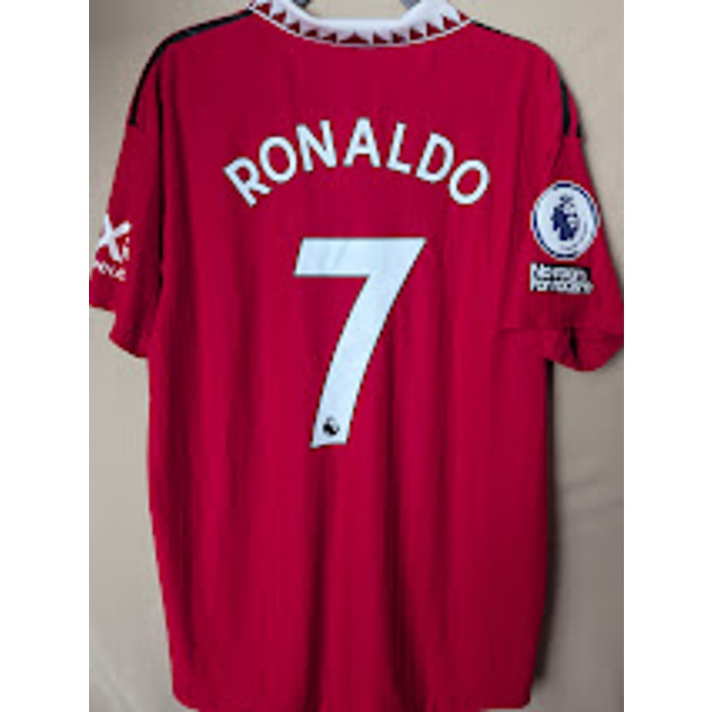 Manchester United 2022-23 Home Cristiano Ronaldo Jersey Mens XL adidas HT.RDY EPL Patched