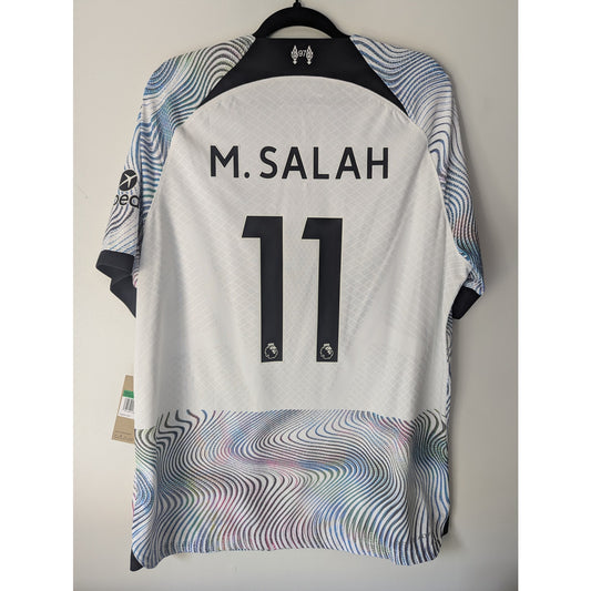 Liverpool 2022-23 Away Mohamed Salah Jersey Men's XL NWT Nike ADV Authentic Player Version
