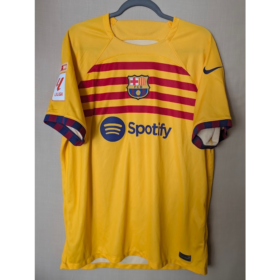 FC Barcelona 2023-24 Fourth Lamine Yamal Jersey Men's XL Patched