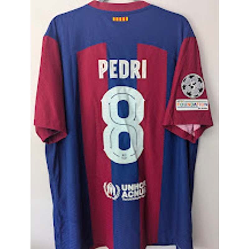 FC Barcelona 2023-24 Pedri Home Jersey Men’s XXL Nike ADV Player Version UCL Shirt