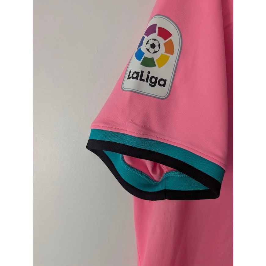 FC Barcelona 2020-21 Third Lionel Messi #10 Jersey Mens Large Nike La Liga Patched