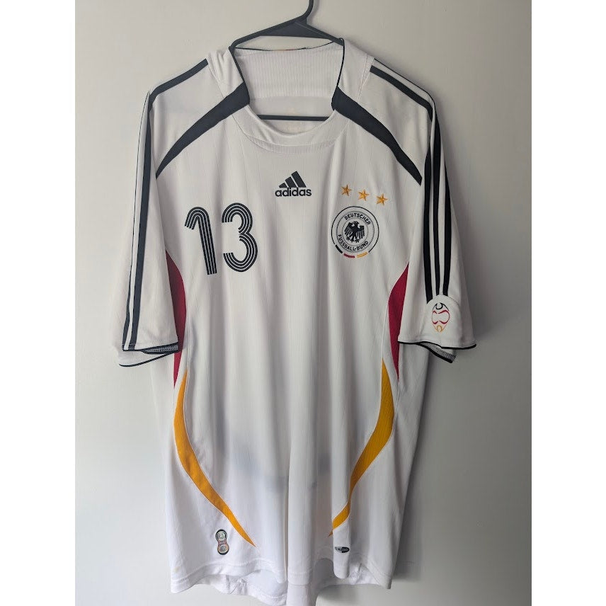 Germany 2006 Home Michael Ballack Jersey Men’s XL Adidas World Cup Soccer Shirt