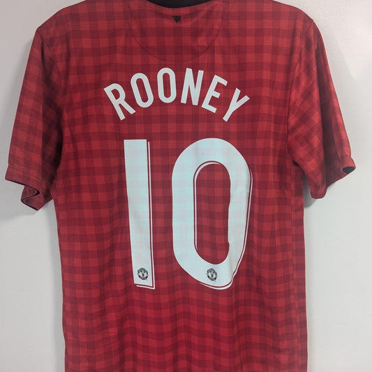 Manchester United 2012-13 Home Rooney #10 Jersey – Men’s Medium | Rare Nike Kit