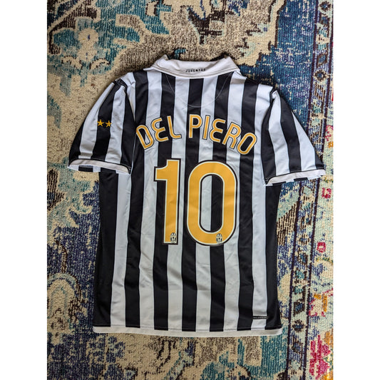 Juventus 2006–2007 Home Del Piero Jersey - Men’s Large