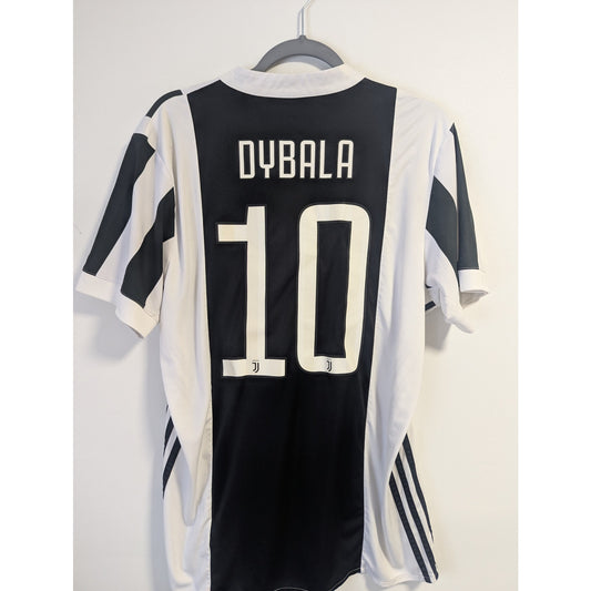 Juventus 2017-18 Home Paulo Dybala Jersey - Men's Large