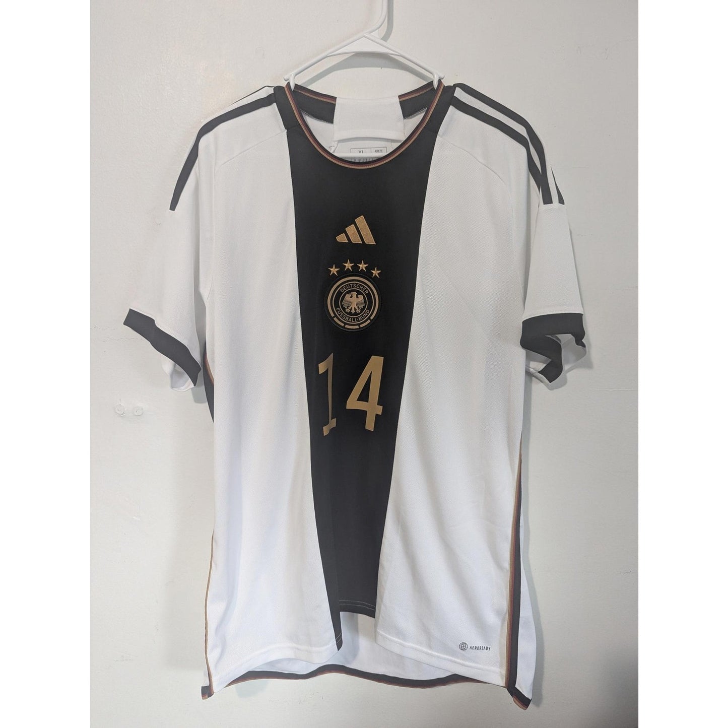 Germany 2022 Home Jamal Musiala Jersey | Men's XL