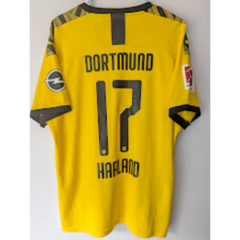 Borussia Dortmund 2019-20 Home Erling Haaland Jersey Men's XL Puma