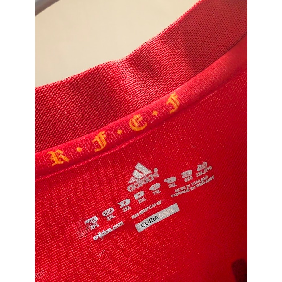 Spain 2010 Home Andres Iniesta Jersey NWT Mens 2XL World Cup Fully Patched