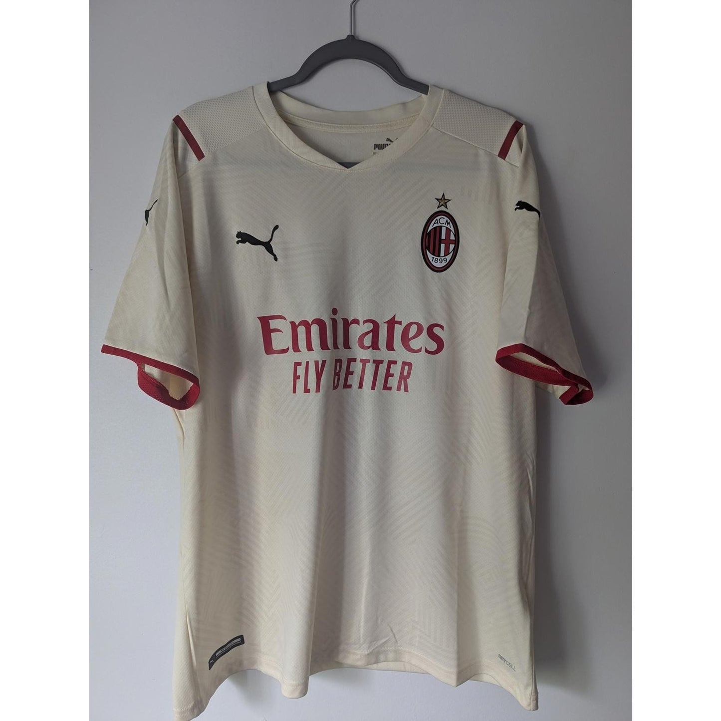 AC Milan 2021-22 Away Ibrahimović Jersey - Men’s XL