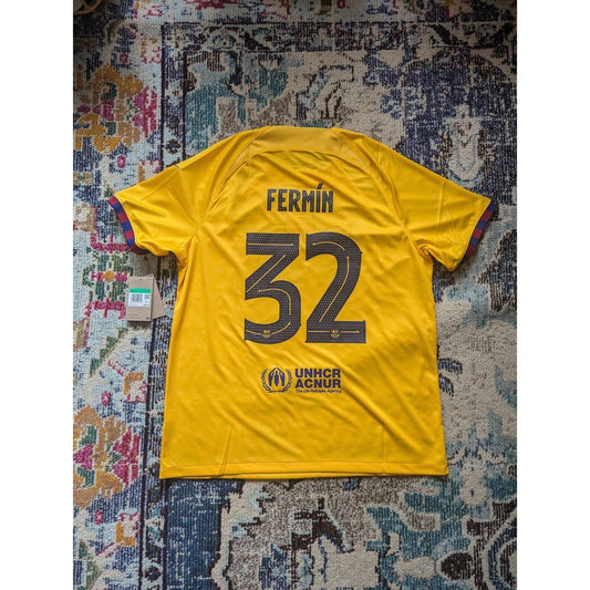 FC Barcelona 2023-24 Fourth Fermin Lopez Jersey - Men's XL - NWT