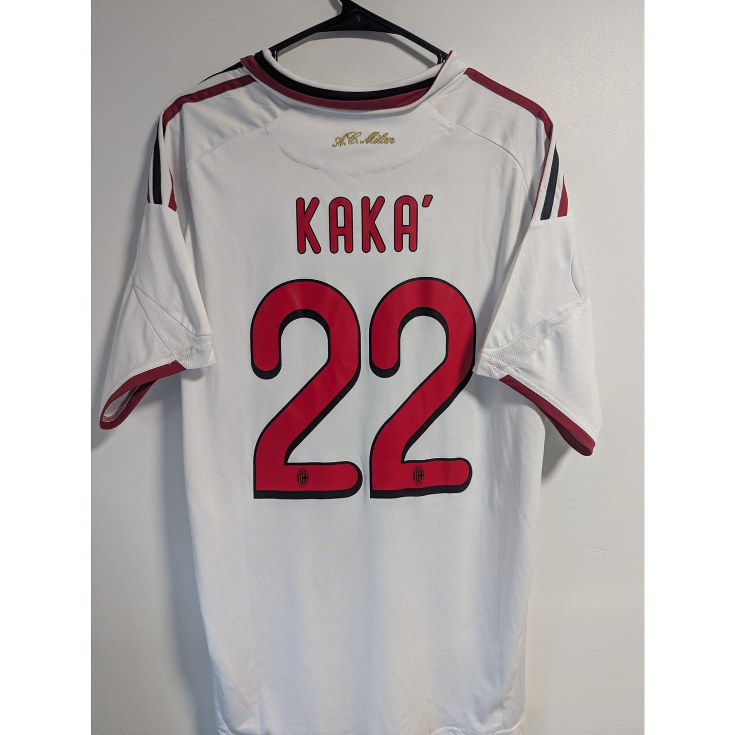 AC Milan 2009-10 Away Kaka Jersey Men’s Large