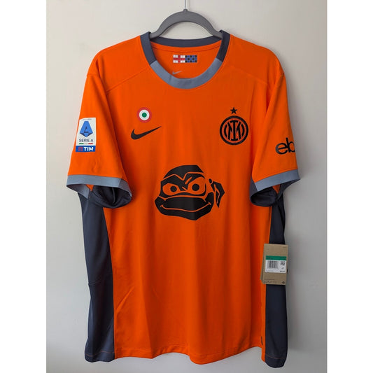 Inter Milan 2023-24 Third Barella Jersey Men XL NWT TMNT Sponsor