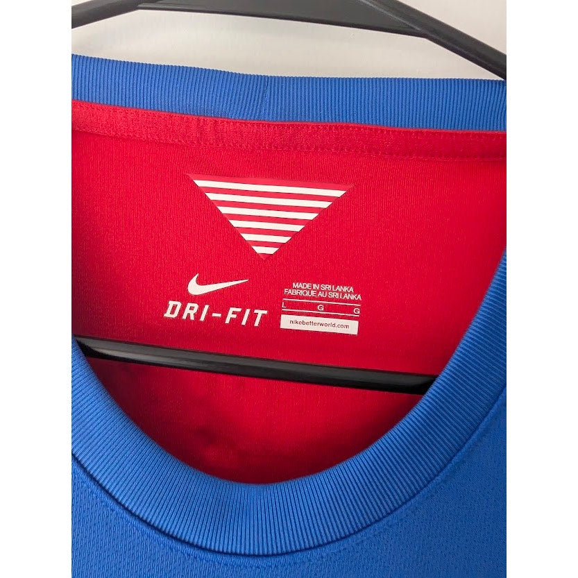 USA 2014 Away Clint Dempsey #8 Jersey Mens Large Nike World Cup Fully Patched