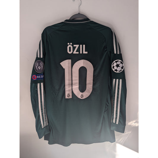 Real Madrid 2012-13 Third Ozil Jersey LS Men's XL Authentic Adidas Kit