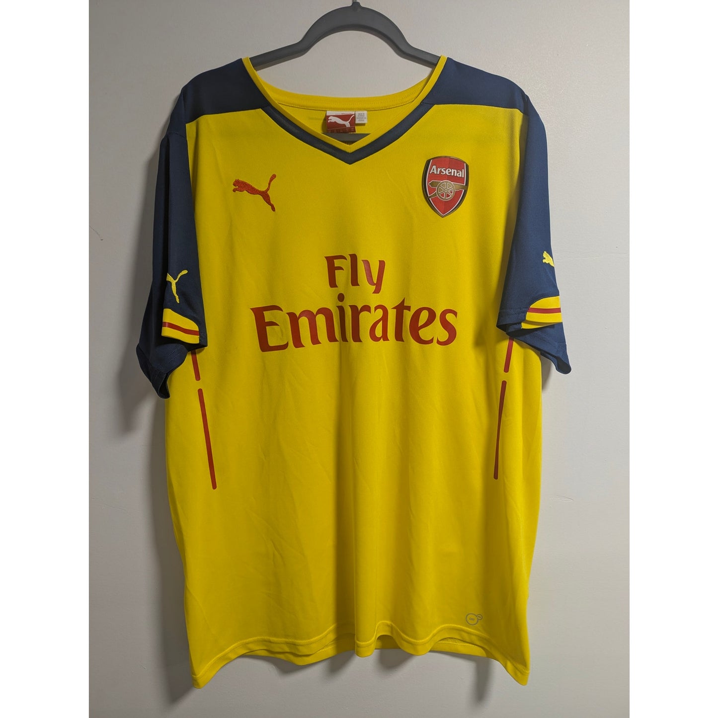Arsenal 2014-2015 Away Olivier Giroud Jersey - Men's XL