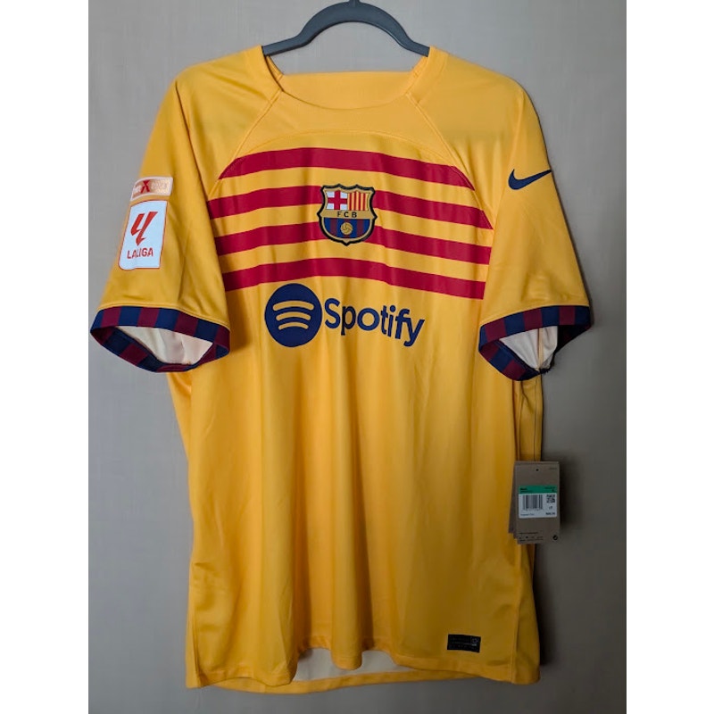 FC Barcelona 2023-24 Fourth Pau Cubarsi #33 Jersey Mens XL Nike LaLiga New With Tags