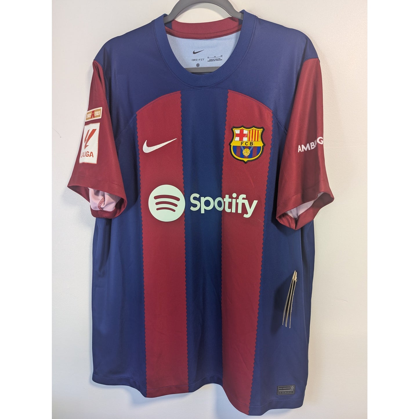 FC Barcelona 2023-24 Home Fermin Lopez Jersey - Men's XL