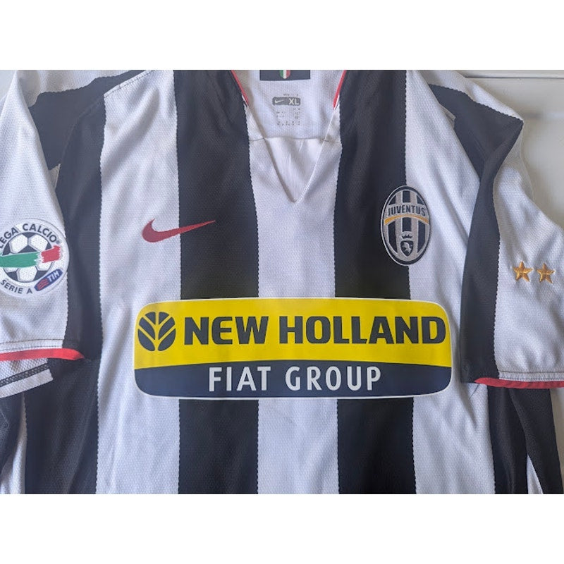 Authentic Retro Nike Juventus Del Piero Jersey Soccer Men XL 2007-2008 Home