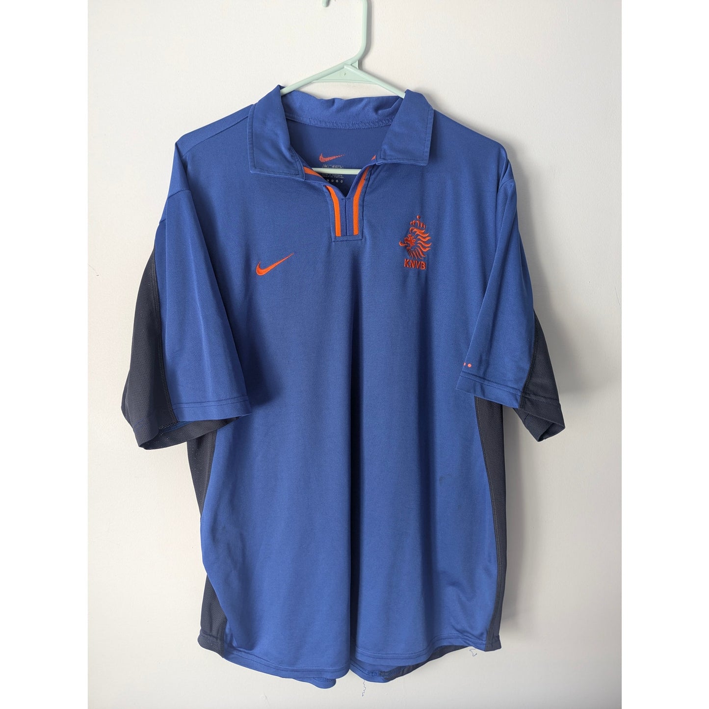 Netherlands 2000 Away Vintage Jersey – Men’s Large | Nike Euro Era Football Shirt