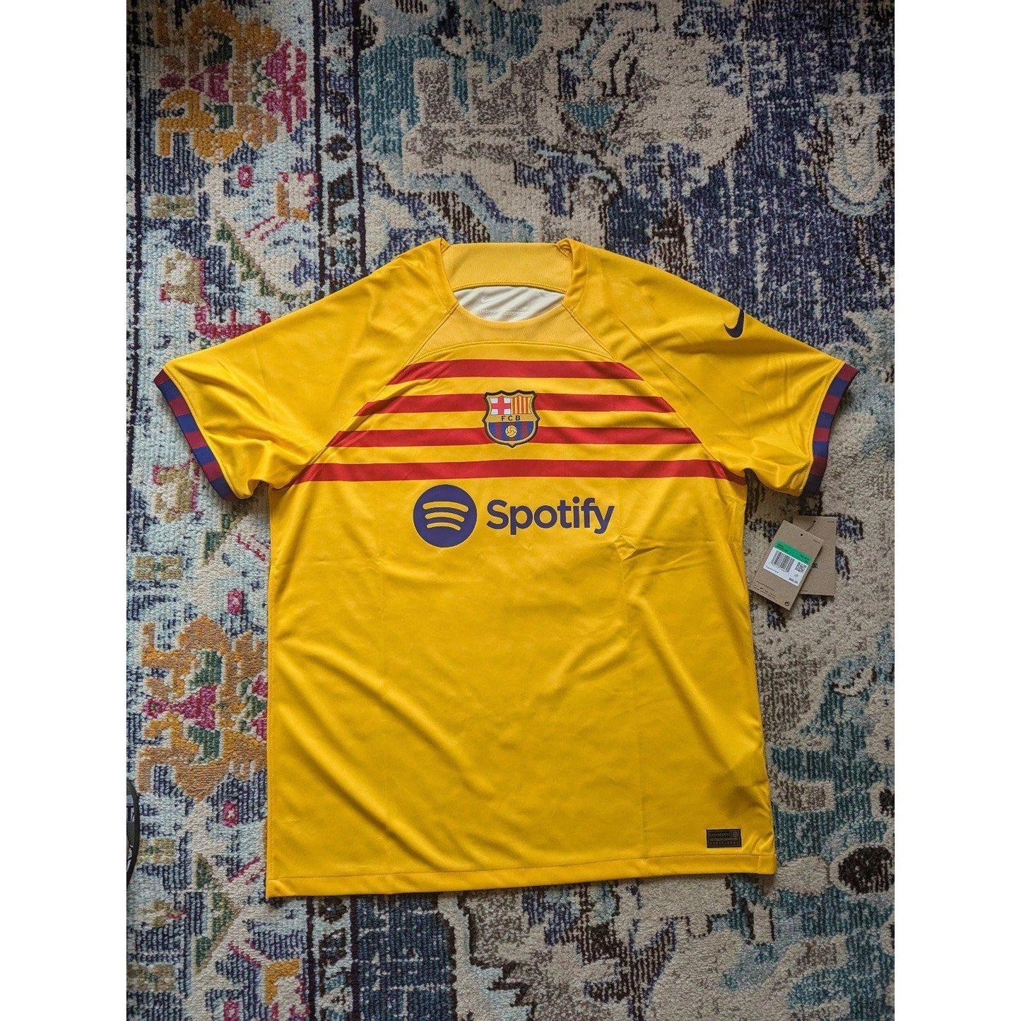 FC Barcelona 2023-24 Fourth Jules Kounde Jersey | Men's XL | NWT