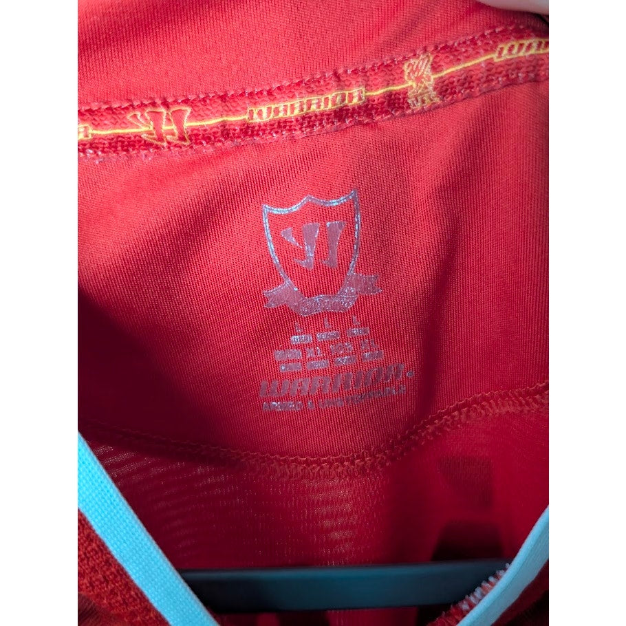 Liverpool 2013-14 Home Luis Suarez Jersey Mens Large Warrior EPL Patched