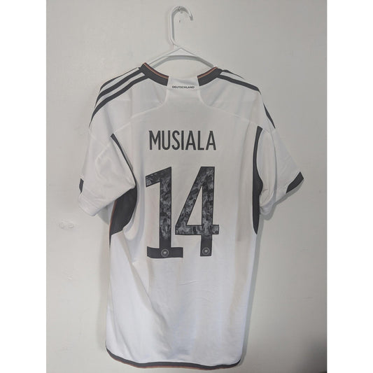 Germany 2022 Home Jamal Musiala Jersey | Men's XL