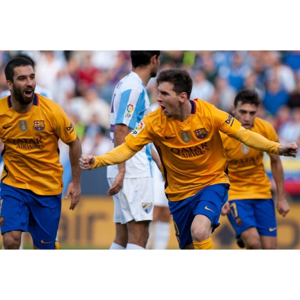 FC Barcelona 2015-16 Away Lionel Messi Jersey - Men's XXL