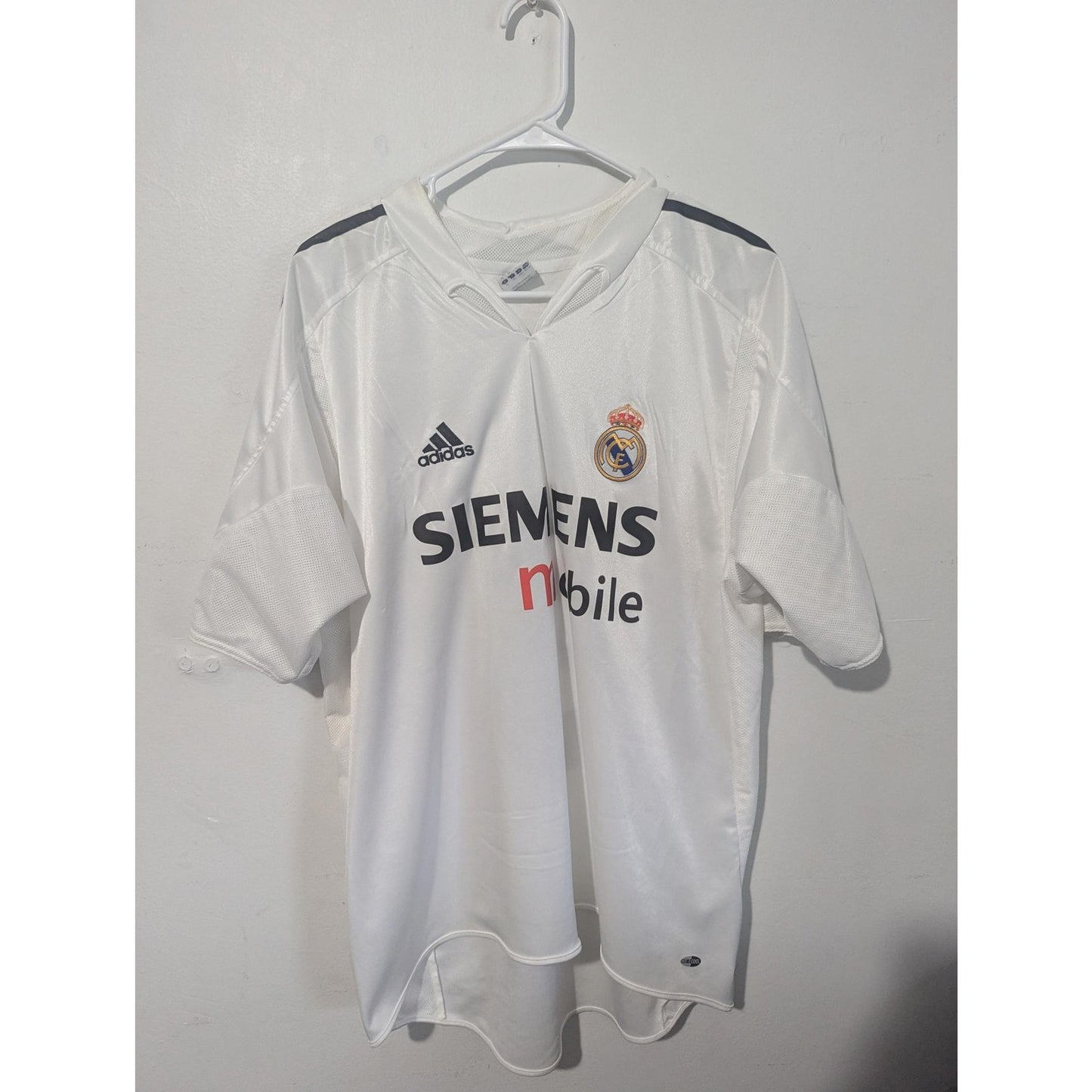 Real Madrid 2004-05 Home Zinedine Zidane Jersey - Men's XL