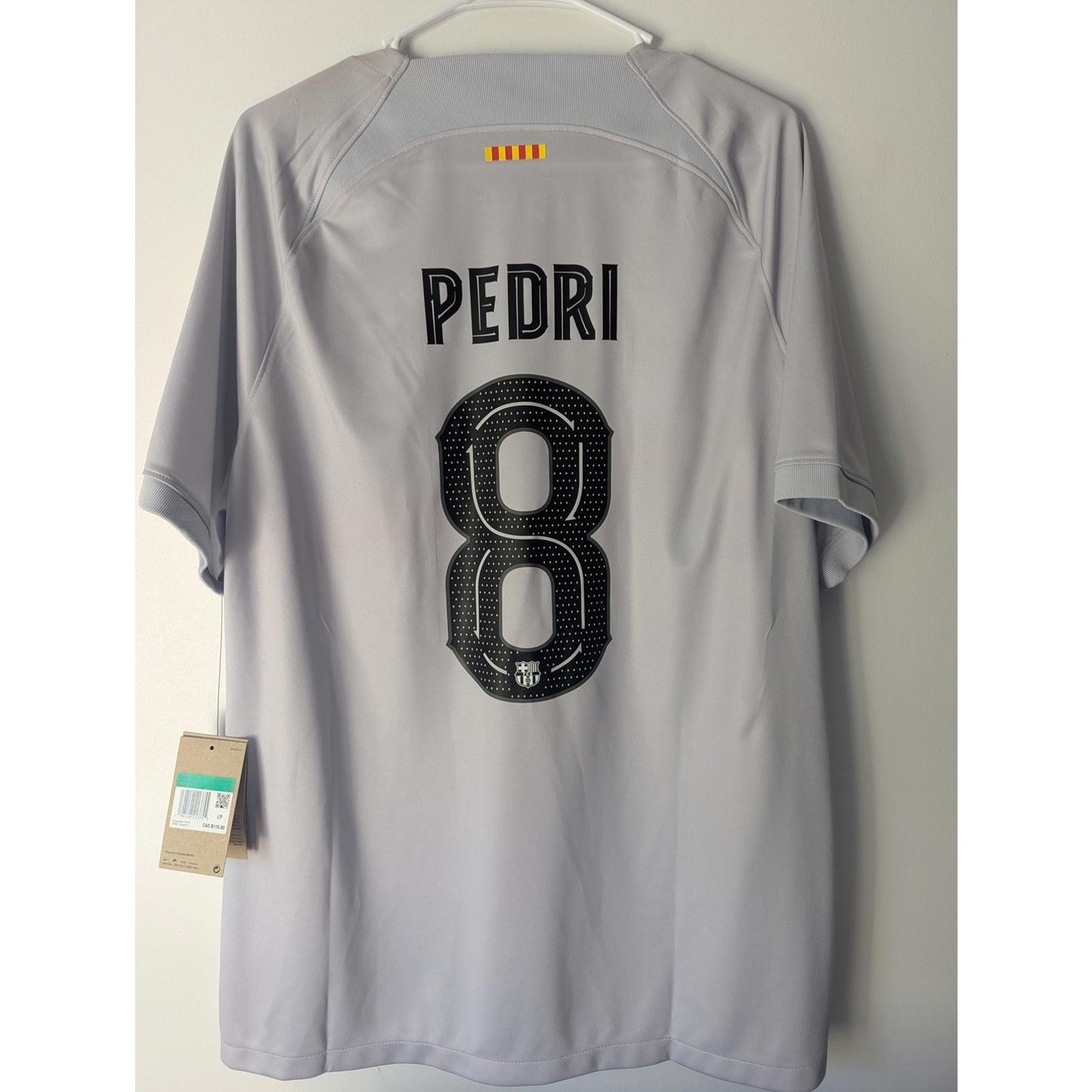 💜 FC Barcelona 2022-23 Third Pedri #8 Jersey — Men’s XL — NWT Authentic Nike UCL Kit