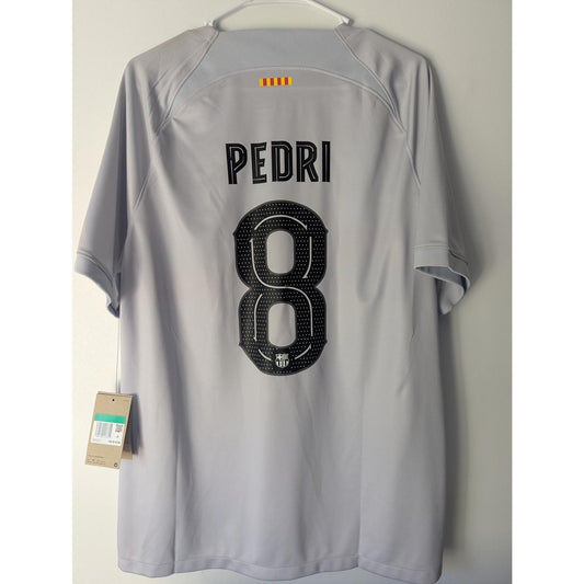 💜 FC Barcelona 2022-23 Third Pedri #8 Jersey — Men’s XL — NWT Authentic Nike UCL Kit
