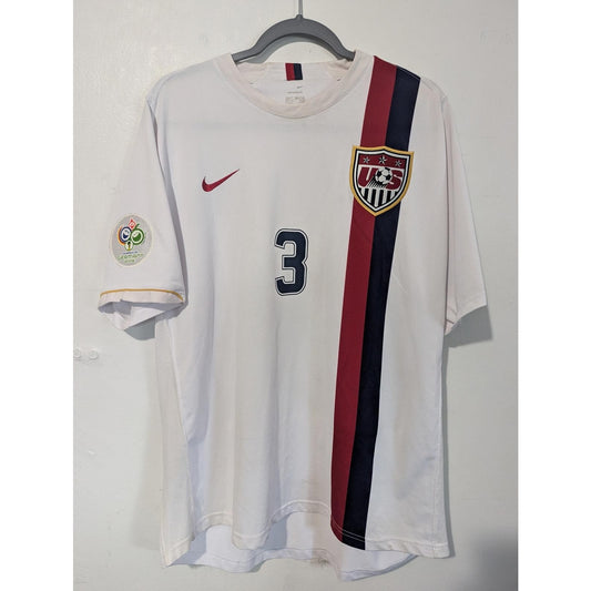 USA 2006 Home Carlos Bocanegra Jersey – Authentic Vintage Nike Kit Men’s XL