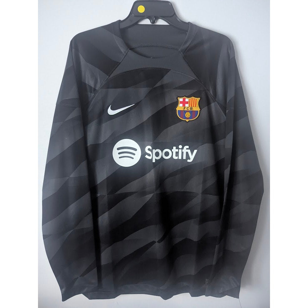 FC Barcelona 2023–24 GK Ter Stegen Jersey – Men’s Large | NWT Nike Goalkeeper