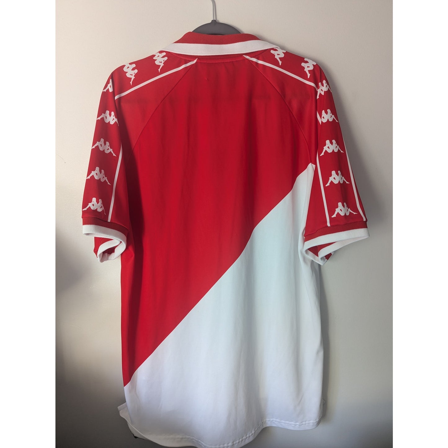 AS Monaco 2000/01 Home Jersey - Men's XL