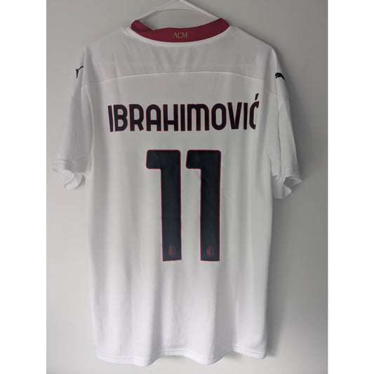 AC Milan 2022-23 Away Zlatan Ibrahimovic Jersey - Men's Large