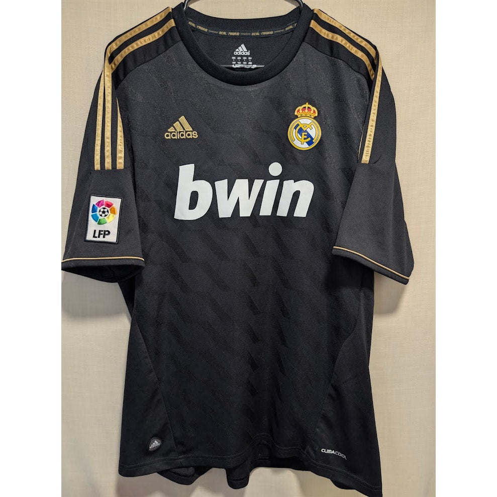 Real Madrid 2011-12 away Ronaldo black gold jersey - photo 2